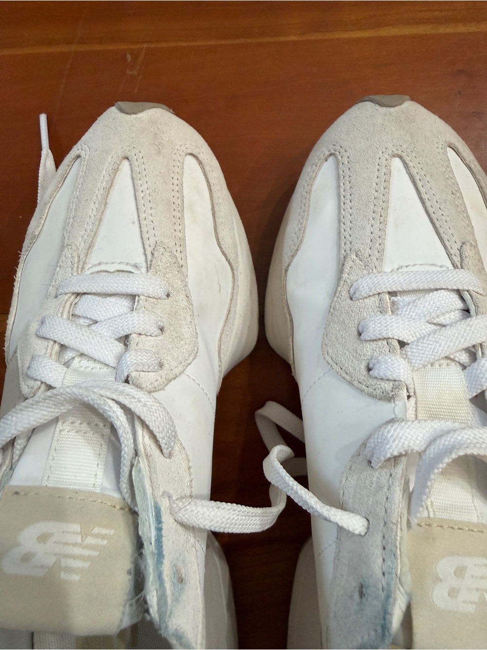 New Balance 327 Linen/Sea Salt Women’s Lace-Up Low Top Sneaker - Picture 9 of 9